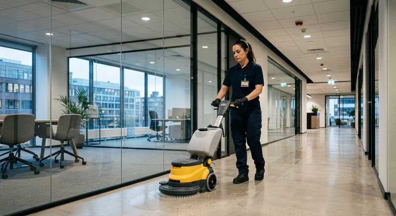Commercial Floor Cleaning in Conroe, TX