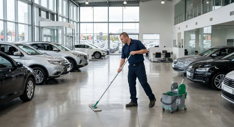 Automobile Dealership Cleaning in Denton, TX