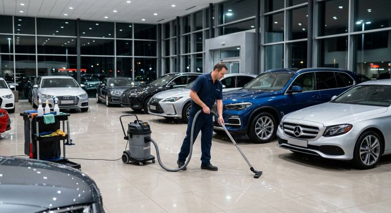 Automobile Dealership Cleaning in Denton, TX