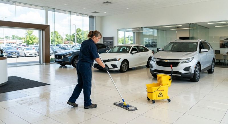 Automobile Dealership Cleaning in Shreveport, LA