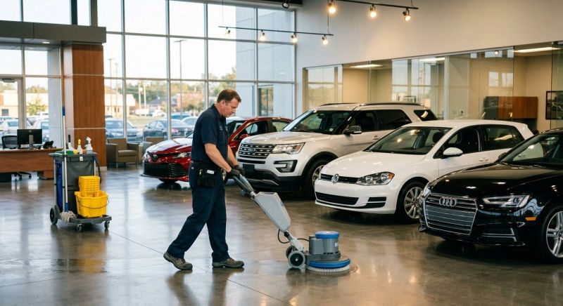 Car Dealership Cleaning in Frisco, TX