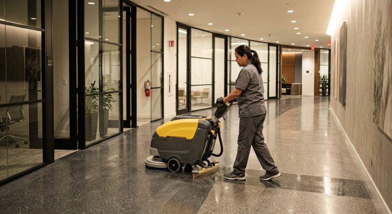 Commercial Floor Cleaning in Conroe, TX