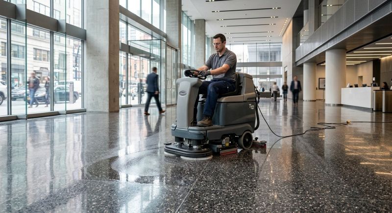 Commercial Floor Shining in Los Angeles, CA