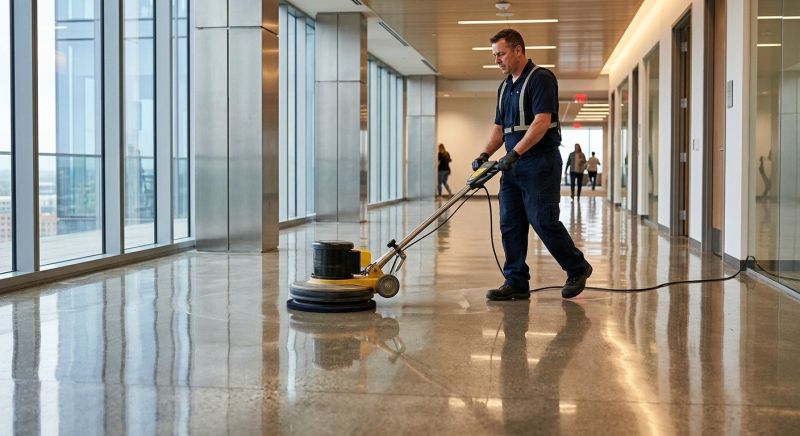 Commercial Floor Shining in Los Angeles, CA