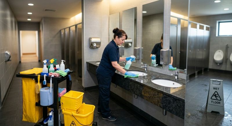 Commercial Restroom Cleaning in Frisco, TX