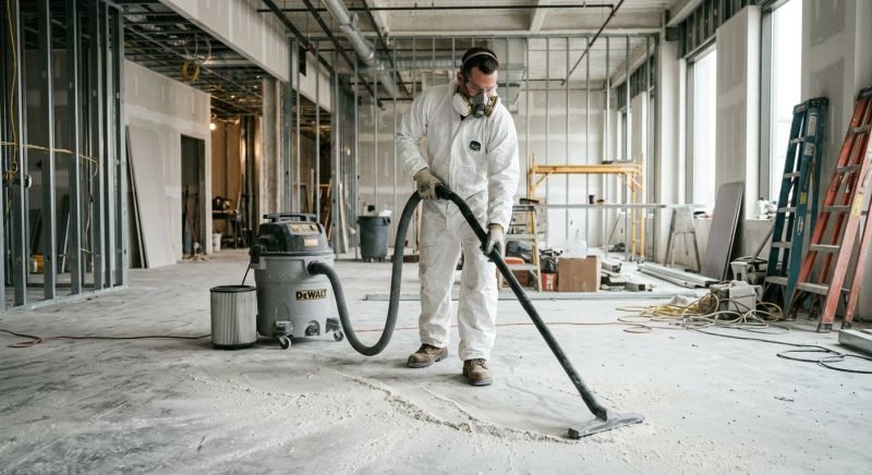 Drywall Dust Cleaning in Worcester, MA