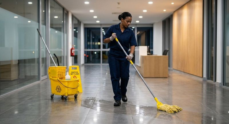 Janitorial Mopping Service in Conroe, TX