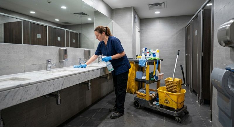 Office Bathroom Cleaning in Georgetown, TX