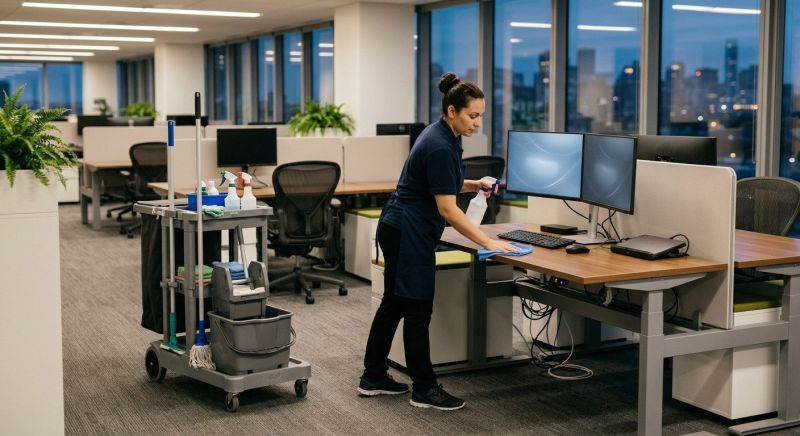 Office Bathroom Cleaning in Mckinney, TX