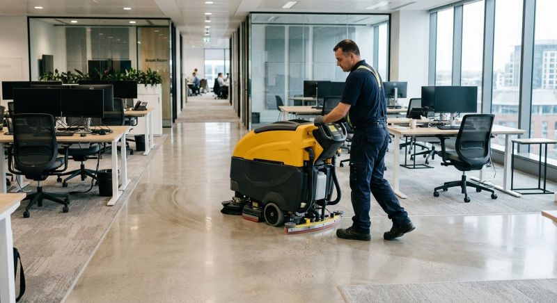 Office Floor Cleaning in Denton, TX
